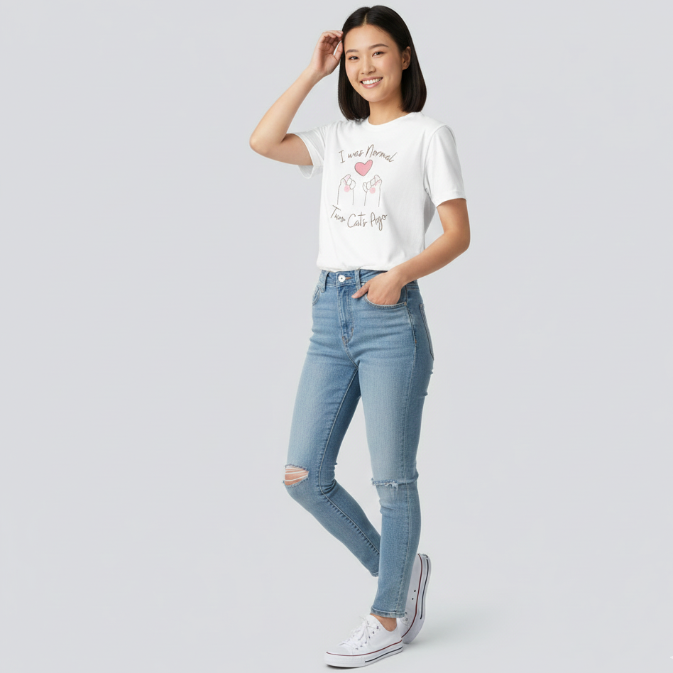 Classic Cotton Tee — Premium Print-Ready Unisex T-Shirt