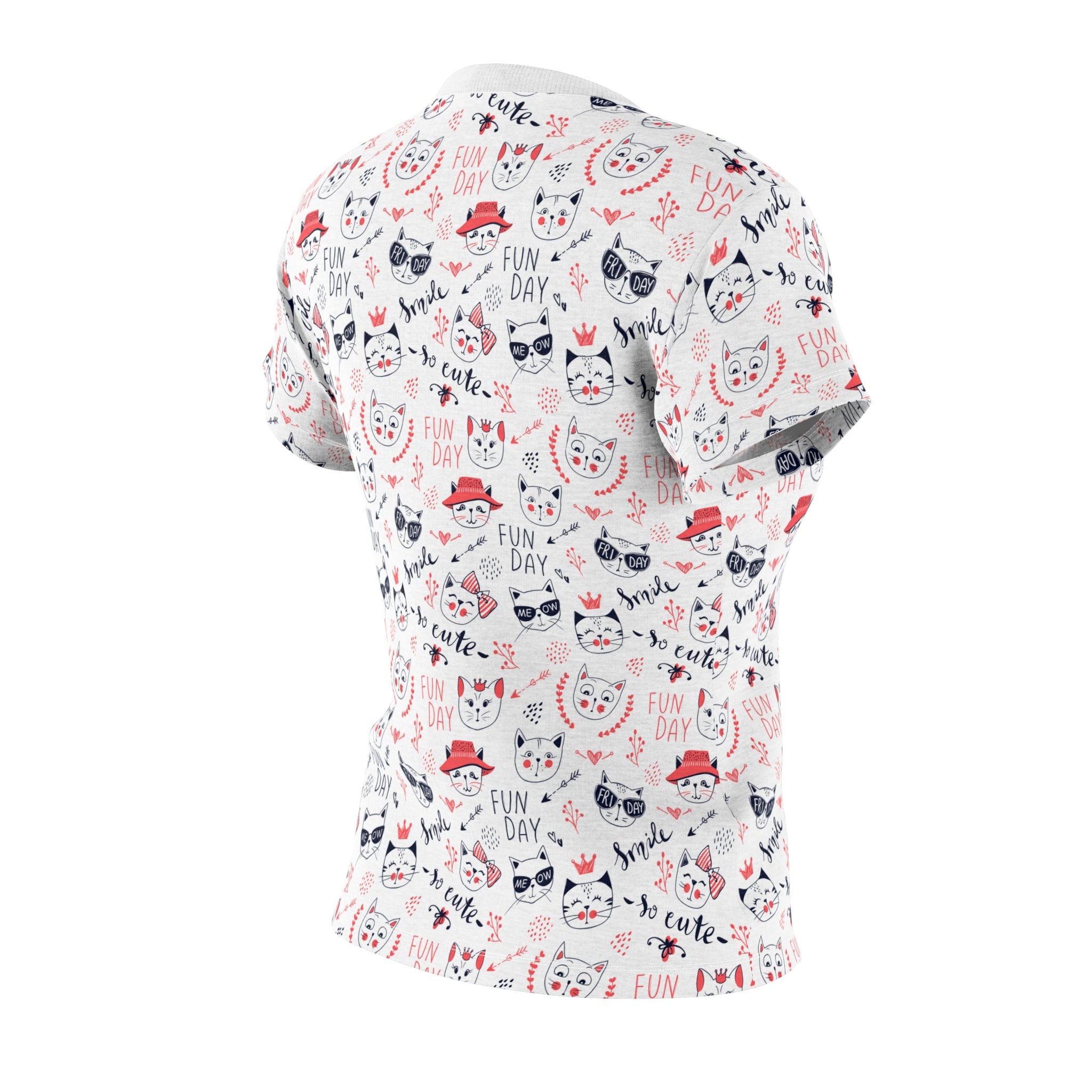 Cat Mom Women's Tee — Cute Cat Mom Graphic Shirt